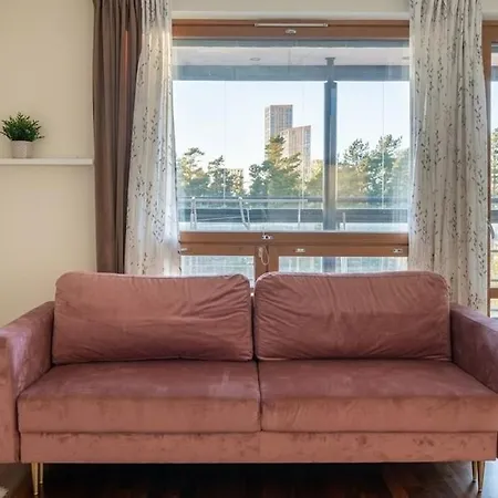 Modern Canal-side Retreat - Sauna & Huge Balcony Helsingfors